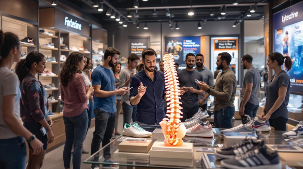 Neck chiropractor helping improve posture and reduce tension.