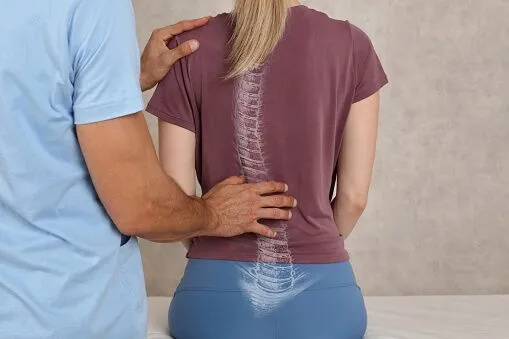A local chiropractor assesses spinal alignment, helping to correct posture and relieve back pain for improved overall well-being.