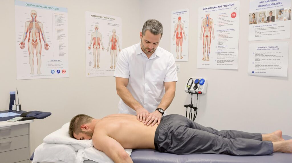 Guide showing the best sitting posture for comfort and alignment.